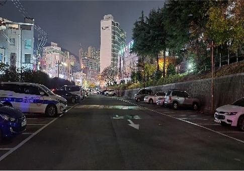 학장천복개주차장